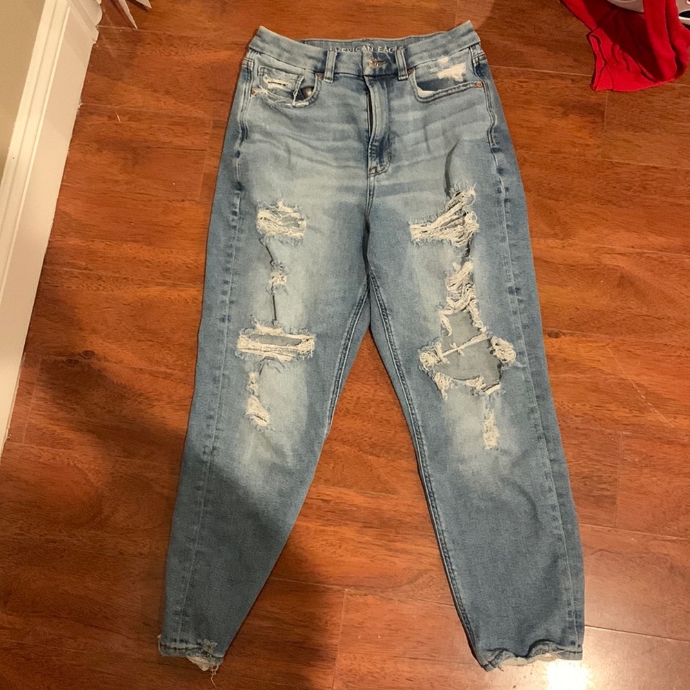 Boyfriend Ripped Jeans